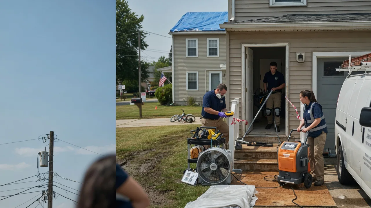 Water Damage Repair in Black Creek, WI near me